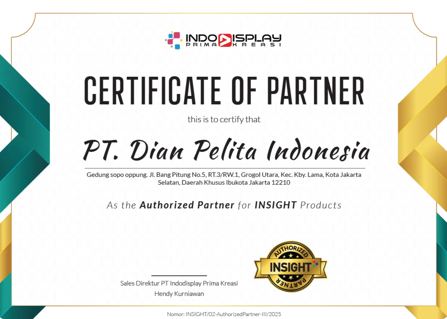 Certificate 2